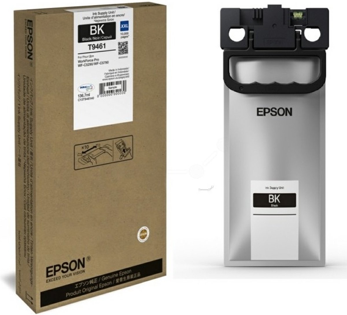 Epson Black XXL Ink Cartridge 136.7ml C13T946140