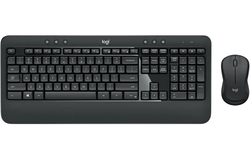 Logitech MK540 Advanced Wireless Keyboard and Mouse Combo-Black
