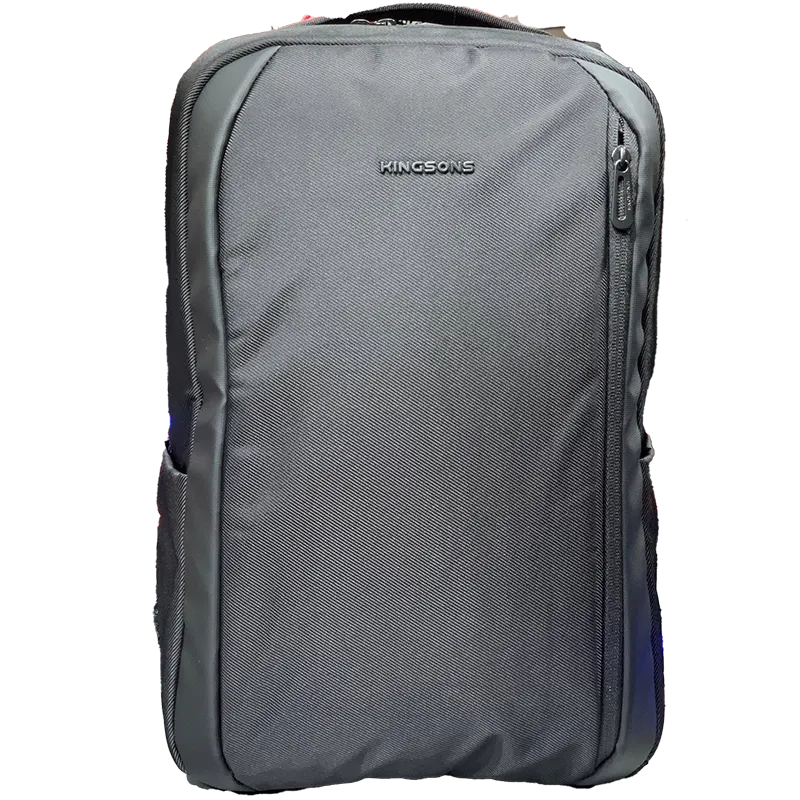 Kingsons KS25663 15.6-Inch Water-Resistant Laptop Backpack Black