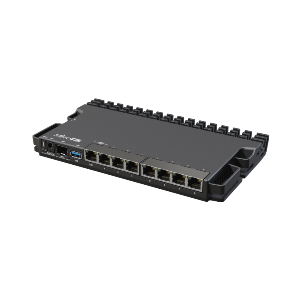 MikroTik RB5009UG+S+IN 2.5G Wired Router – Black
