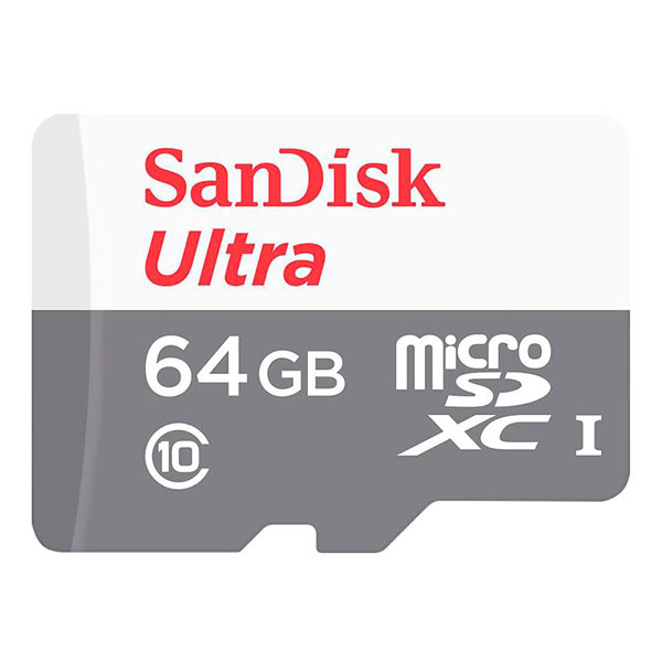 SanDisk MicroSD CLASS 10 100MBPS 64GB -SDSQUNR-064G-GN3MN