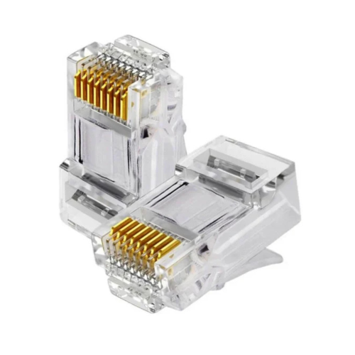 Vention Cat6A RJ45 Plug 100-Pack Transparent-IDGR0-100