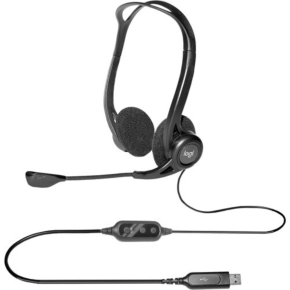 Logitech PC960 USB Headset with Noise-Cancelling Mic