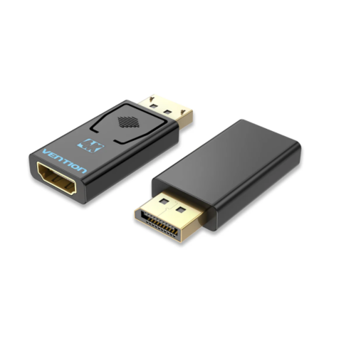 Vention DisplayPort Male to HDMI Female Adapter Black-HBMB