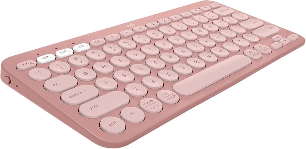 Logitech K380S Multi-Device Bluetooth Keyboard  Tonal ROSE-920-011853