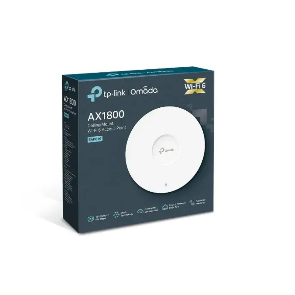 TP-Link AX1800 Ceiling Mount Wi-Fi 6 Access Point – TL-EAP610