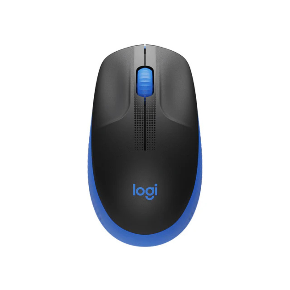 Logitech M191 Full-Size Wireless Mouse Blue