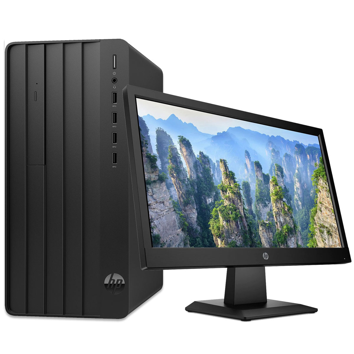 HP Pro Tower 290 G9 – i3 12100, 8GB RAM, 512GB SSD, 21.5" Monitor