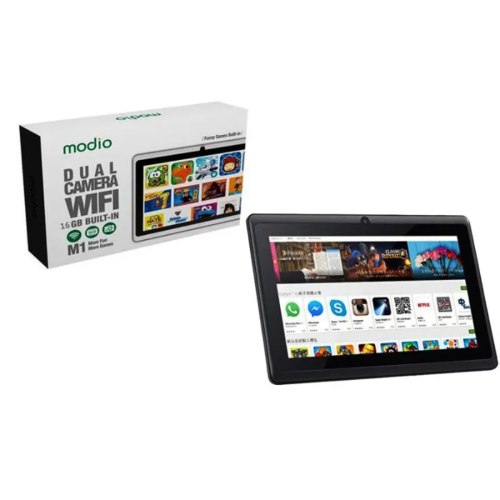 Modio M1 7” Tablet 4GB RAM 128GB Storage Wi-Fi Only