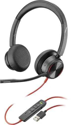 HP Platronics Blackwire 8225 Headsets -USB C-BW8225-M