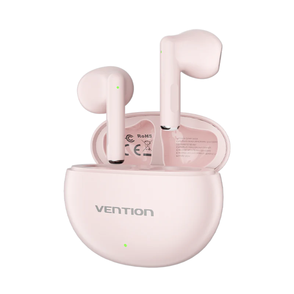 Vention True Wireless Bluetooth Earbuds Elf E06 Pink-NBKPO
