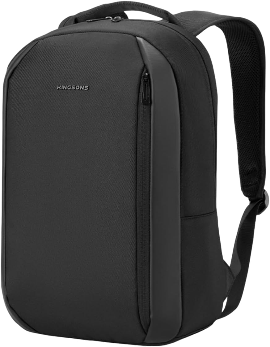 Kingsons KS25458 15.6-Inch Waterproof Laptop Backpack Black