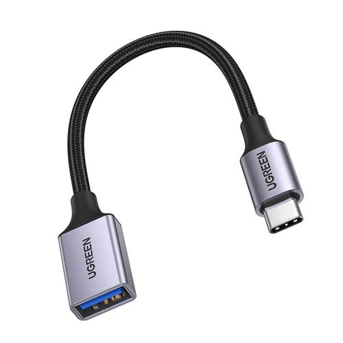 UGREEN US378 USB C male to USB 3.0 female  0.15m OTG (Black)