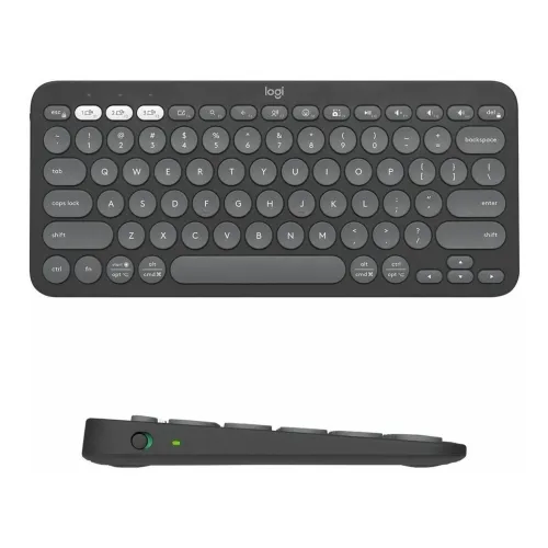 Logitech K380S Multi-Device Bluetooth Keyboard Tonal Graphite-920-011851