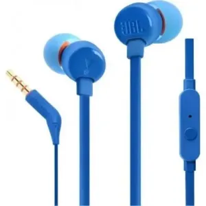 JBL Tune 110 Earphones-Blue -JBLT110BLU