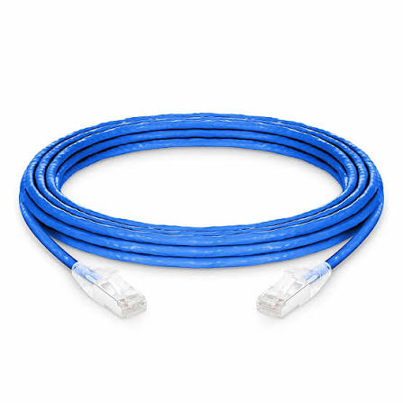 R & M Patch Cord CU Classic Unshielded CAT6 AWG26 LSZH Blue 5m