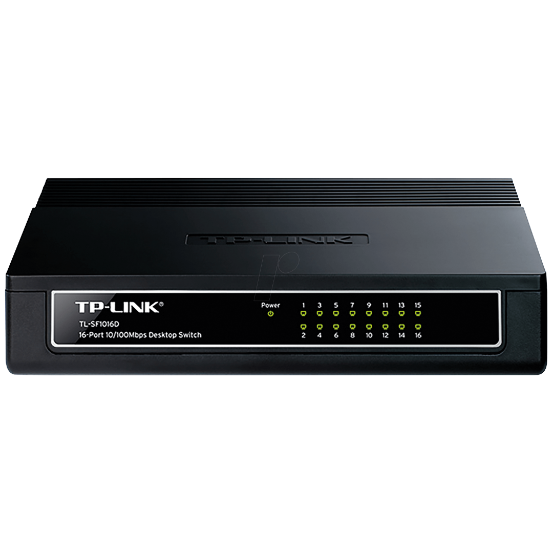 TP-Link 16-port 10/100Mbps Desktop Switch – TL-SF1016D