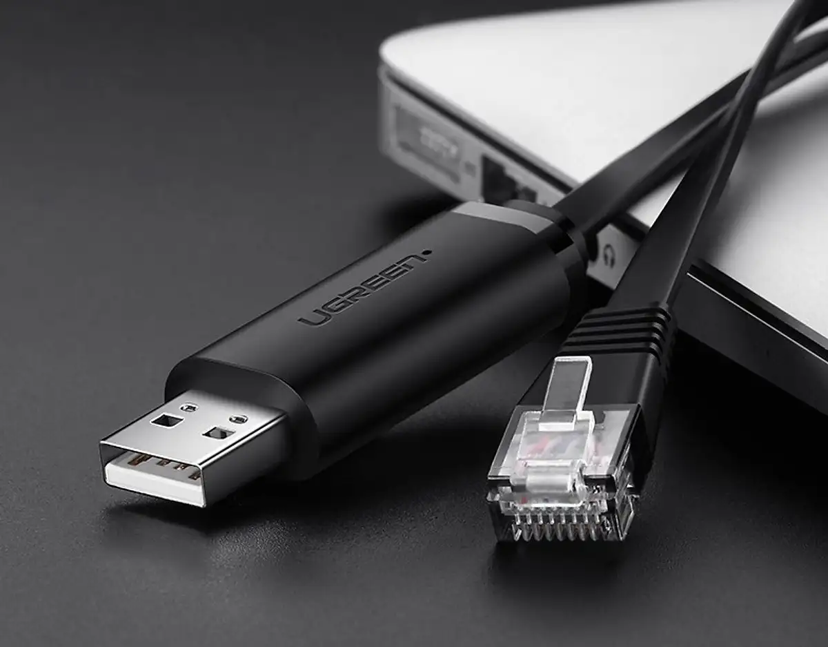 UGREEN CM204 USB-A To RJ45 Console Cable 1.5M