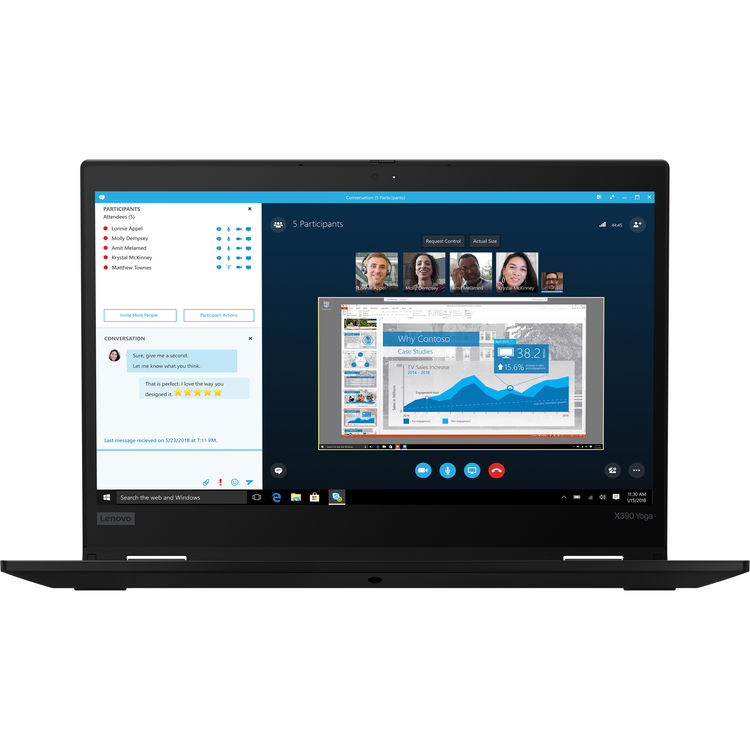Lenovo THINKPAD Yoga X390 i5 8th Gen 8gb ram 256gb ram Touchscreen