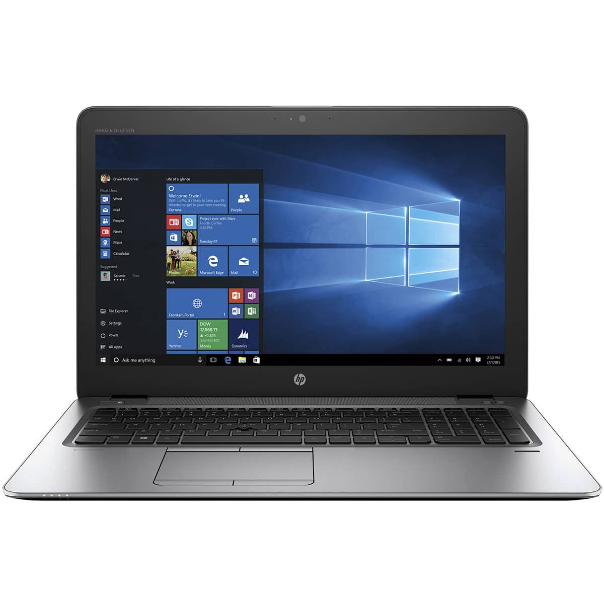 HP EliteBook 850 G4 Intel Core i7 7th Gen 8GB RAM 256GB SSD Non-Touch