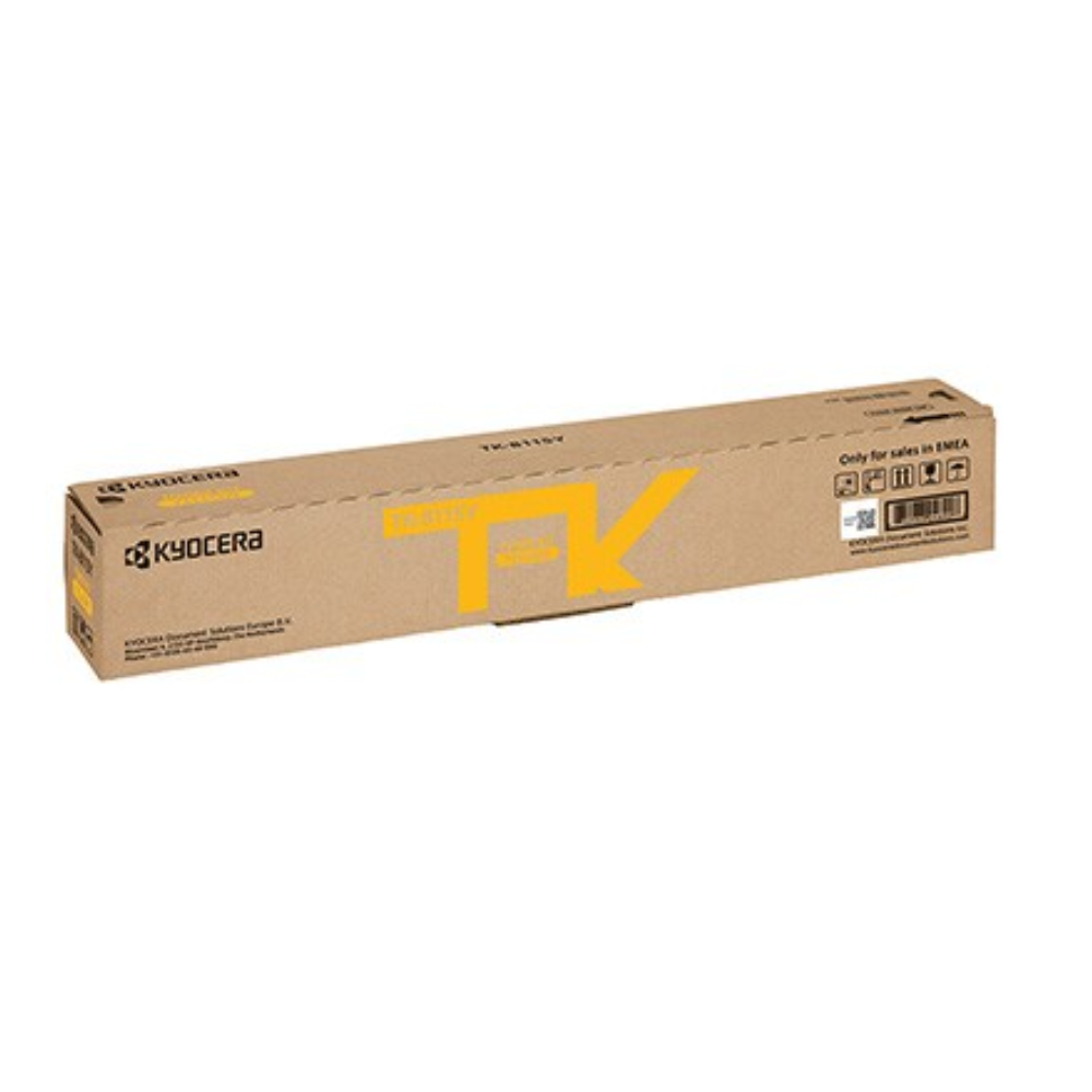 Kyocera TK-8115Y Yellow Original Toner- 1T02P3ANL0